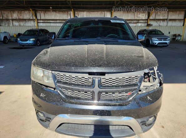 3C4PDCGG1JT535124 2018 DODGE JOURNEY Black წინა ხედი