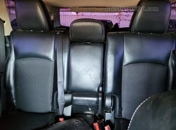 3C4PDCGG1JT535124 2018 DODGE JOURNEY Black უკანა სავარძლების ხედი