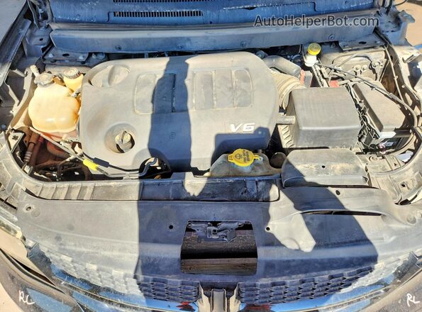3C4PDCGG1JT535124 2018 DODGE JOURNEY Black ძრავის განყოფილების ხედი