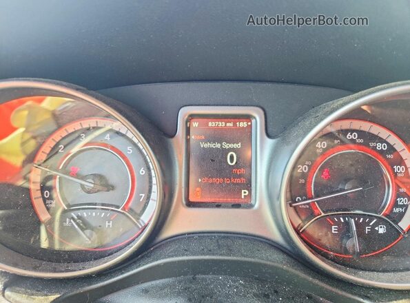 3C4PDCGG1KT860843 2019 DODGE JOURNEY Blue Սարքավորումների վահանակի տեսք
