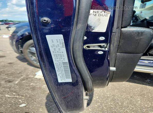 3C4PDCGG1KT860843 2019 DODGE JOURNEY Blue VIN կոդի պիտակի տեսք