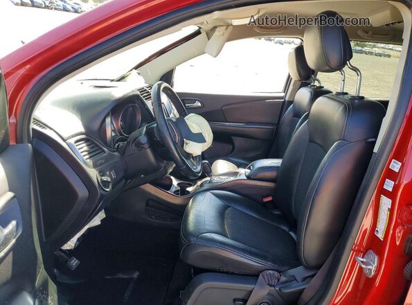 3C4PDCGG2HT522814 2017 DODGE JOURNEY Red Front interior view