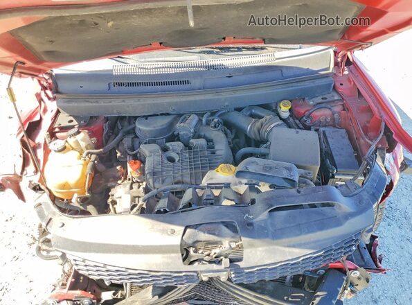 3C4PDCGG2HT522814 2017 DODGE JOURNEY Red Engine compartment view