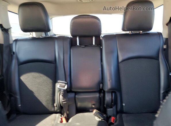 3C4PDCGG2HT522814 2017 DODGE JOURNEY Red Rear seats view