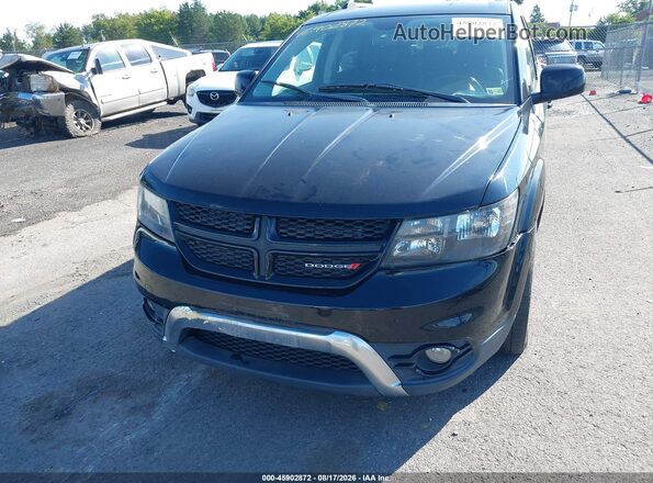 3C4PDCGG2HT594595 2017 DODGE JOURNEY Black Widok z przodu