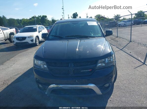 3C4PDCGG2HT594595 2017 DODGE JOURNEY Black Widok zestawu wskaźników