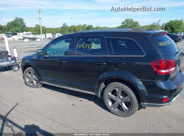3C4PDCGG2HT594595 2017 DODGE JOURNEY Black Widok wnętrza 360 stopni