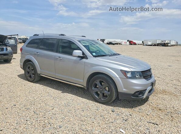 3C4PDCGG2JT516307 2018 DODGE JOURNEY Серебряный Передняя правая четверть
