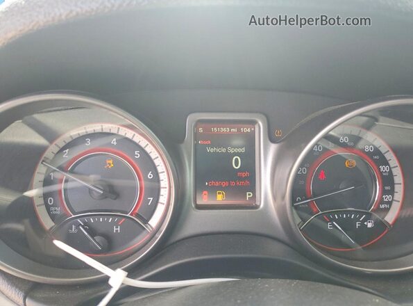 3C4PDCGG2JT516307 2018 DODGE JOURNEY Серебряный Вид щитка приборов