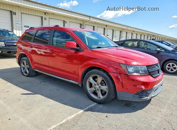 3C4PDCGG3GT146199 2016 DODGE JOURNEY Red წინა მარჯვენა