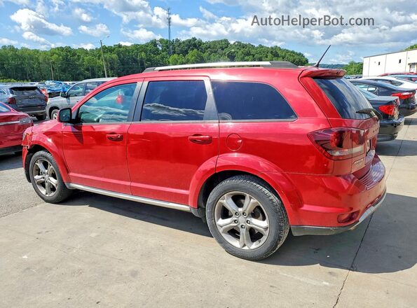 3C4PDCGG3GT146199 2016 DODGE JOURNEY Red უკანა მარცხენა