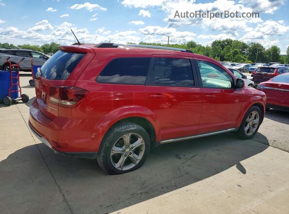 3C4PDCGG3GT146199 2016 DODGE JOURNEY Red უკანა მარჯვენა
