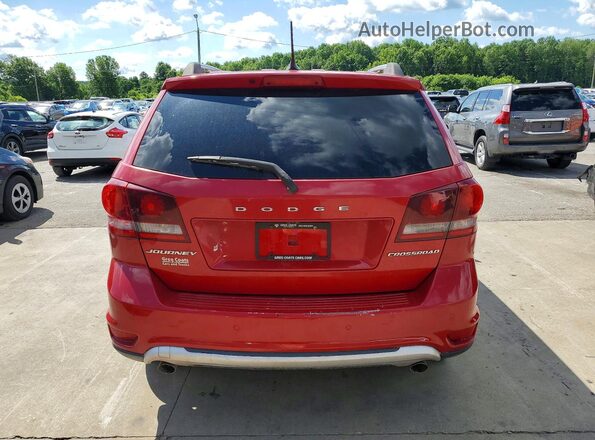 3C4PDCGG3GT146199 2016 DODGE JOURNEY Red უკანა ხედი
