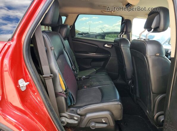 3C4PDCGG3GT146199 2016 DODGE JOURNEY Red უკანა სალონის ხედი