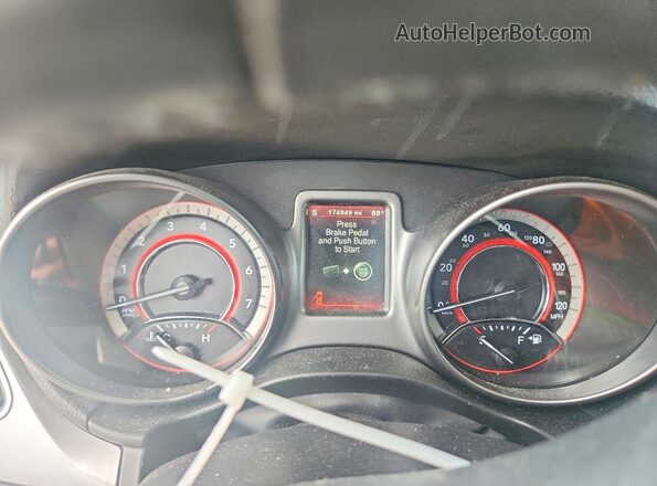 3C4PDCGG3KT731471 2019 DODGE JOURNEY Charcoal Vista del cuadro de instrumentos