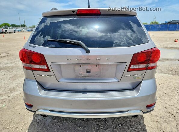 3C4PDCGG4HT594579 2017 DODGE JOURNEY Silver Vista trasera