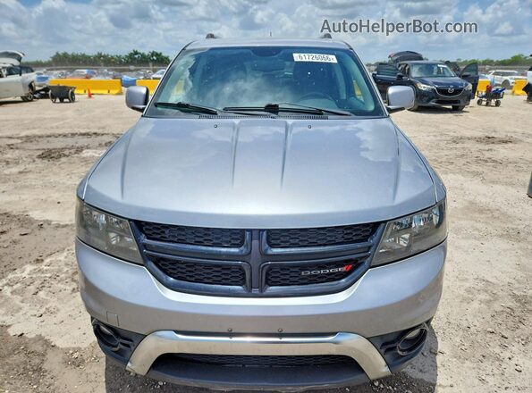 3C4PDCGG4HT594579 2017 DODGE JOURNEY Silver Vista frontal