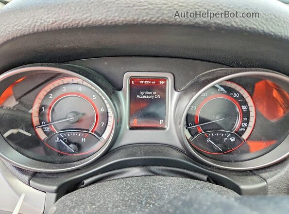 3C4PDCGG4HT594579 2017 DODGE JOURNEY Silver Vista del cuadro de instrumentos