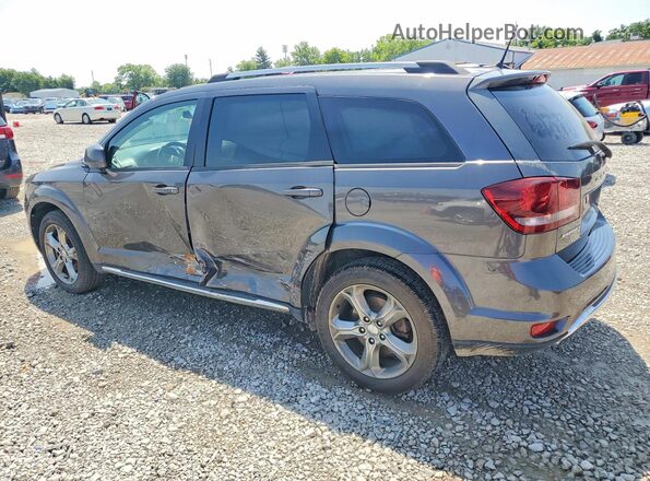 3C4PDCGG4HT613311 2017 DODGE JOURNEY Gray Задня ліва чверть