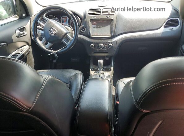 3C4PDCGG4HT613311 2017 DODGE JOURNEY Gray Вид панелі приладів