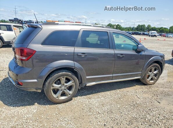 3C4PDCGG4HT613311 2017 DODGE JOURNEY Gray Задня права чверть