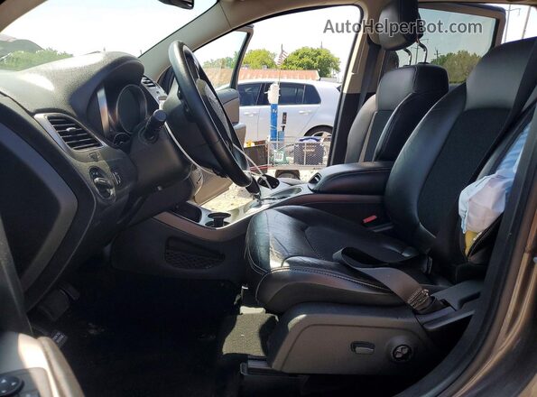 3C4PDCGG4HT613311 2017 DODGE JOURNEY Gray Вид салону спереду