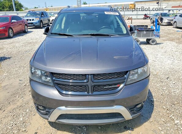 3C4PDCGG4HT613311 2017 DODGE JOURNEY Gray Вид спереду