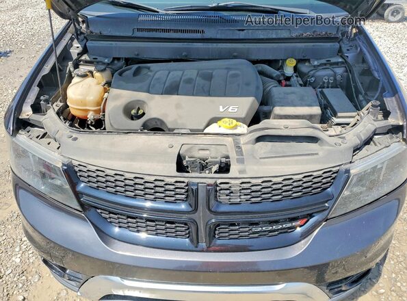 3C4PDCGG4HT613311 2017 DODGE JOURNEY Gray Вид підкапотного простору