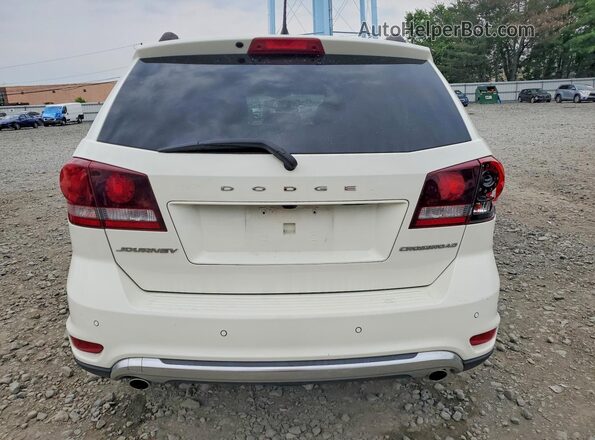 3C4PDCGG4HT705969 2017 DODGE JOURNEY Белый Вид сзади