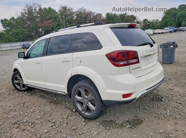 3C4PDCGG4HT705969 2017 DODGE JOURNEY Белый Задняя левая четверть