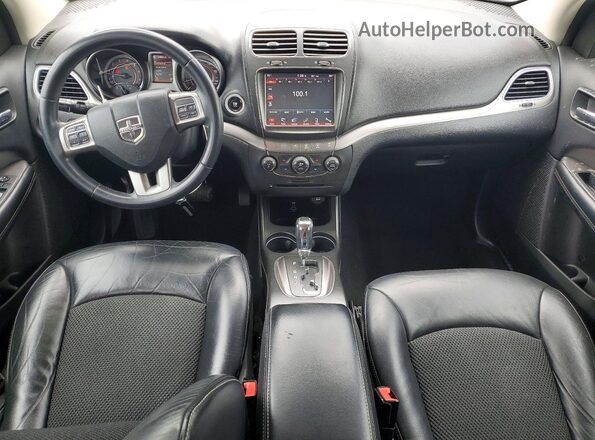 3C4PDCGG4HT705969 2017 DODGE JOURNEY Белый Вид панели приборов