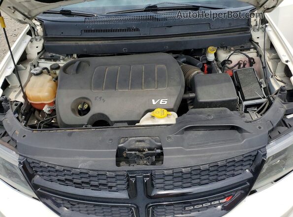 3C4PDCGG4HT705969 2017 DODGE JOURNEY Белый Вид подкапотного пространства
