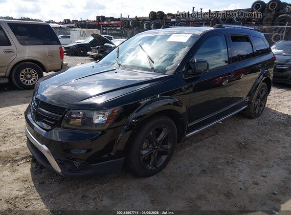 3C4PDCGG4KT840957 2019 DODGE JOURNEY Black წინა მარცხენა ხედი სამი მეოთხედიდან