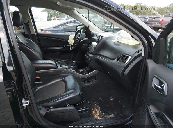 3C4PDCGG4KT840957 2019 DODGE JOURNEY Black წინა სალონის ხედი