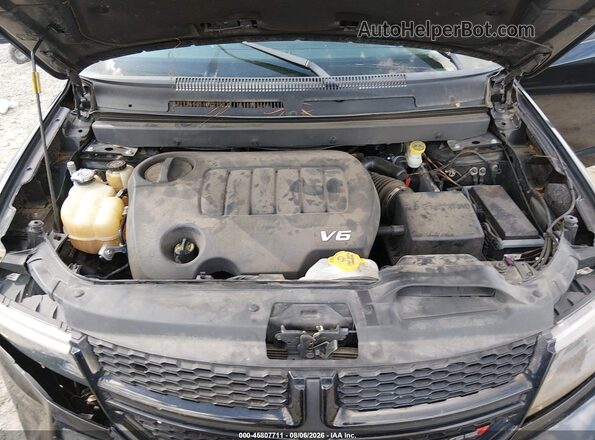 3C4PDCGG4KT840957 2019 DODGE JOURNEY Black უკანა ხედი