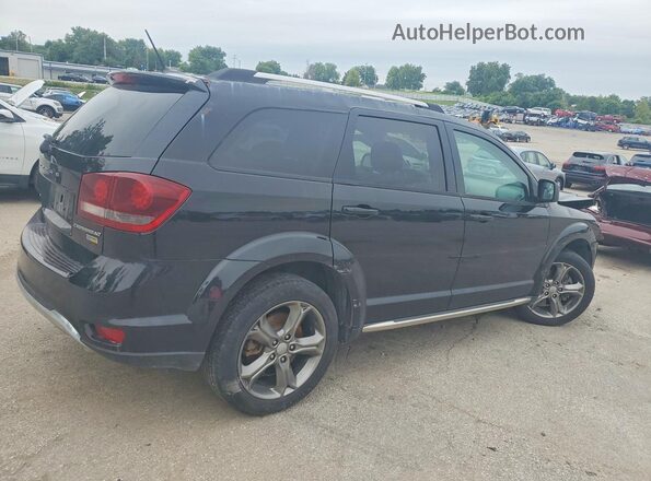 3C4PDCGG5HT572347 2017 DODGE JOURNEY Black Задня права чверть
