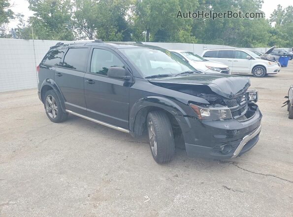 3C4PDCGG5HT572347 2017 DODGE JOURNEY Black Передня права чверть