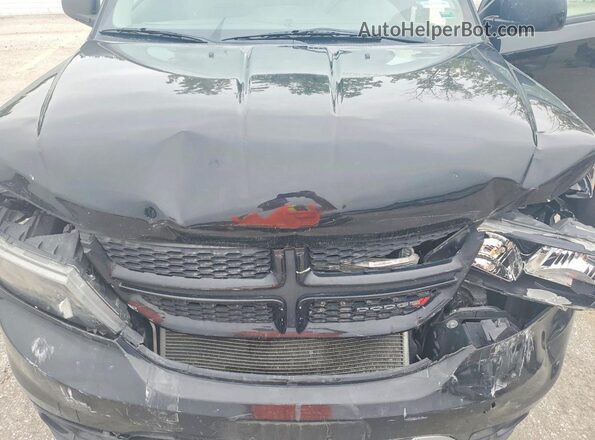 3C4PDCGG5HT572347 2017 DODGE JOURNEY Black Вид задньої частини салону
