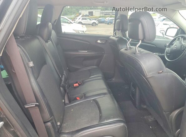 3C4PDCGG5HT572347 2017 DODGE JOURNEY Black Вид задніх сидінь