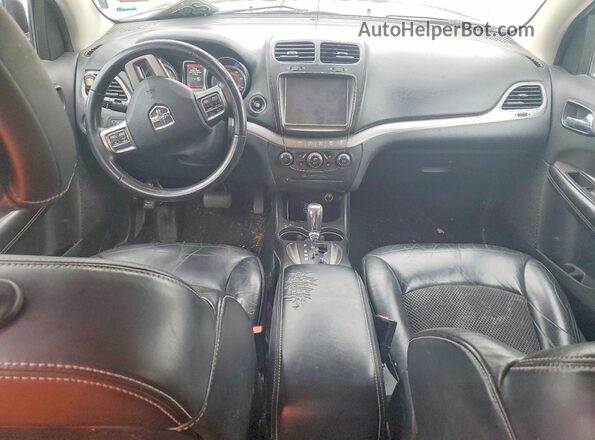 3C4PDCGG5HT572347 2017 DODGE JOURNEY Black Вид панелі приладів