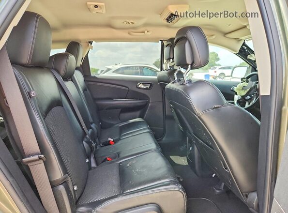 3C4PDCGG5JT275925 2018 DODGE JOURNEY Green Вид задньої частини салону