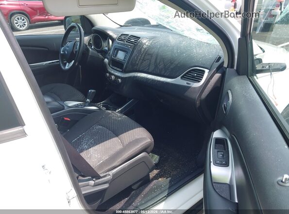 3C4PDCGG6GT114024 2016 DODGE JOURNEY White Вид салону спереду