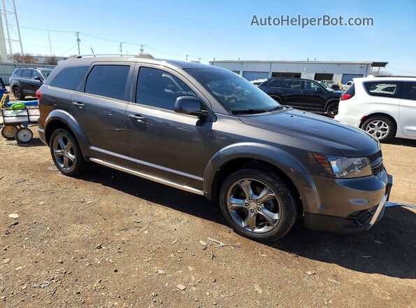 3C4PDCGG6GT123578 2016 DODGE JOURNEY Черный Передняя правая четверть
