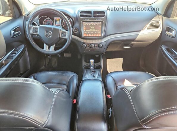 3C4PDCGG6GT123578 2016 DODGE JOURNEY Черный Вид панели приборов