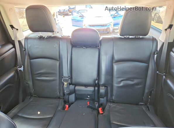 3C4PDCGG6GT123578 2016 DODGE JOURNEY Черный Вид задних сидений