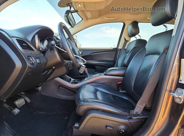 3C4PDCGG6GT123578 2016 DODGE JOURNEY Черный Вид салона спереди