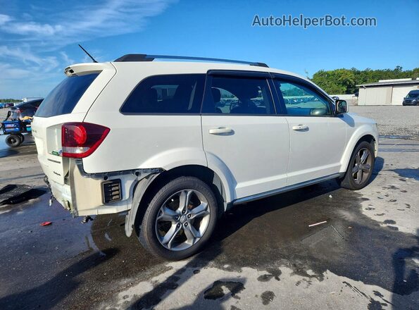 3C4PDCGG6GT146245 2016 DODGE JOURNEY Белый Задняя правая четверть