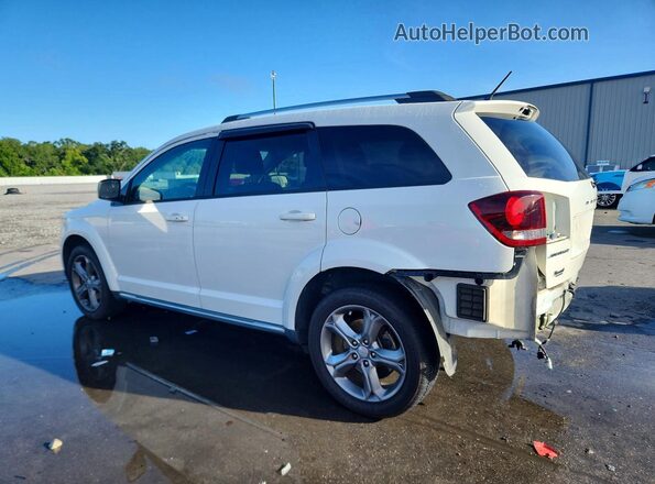3C4PDCGG6GT146245 2016 DODGE JOURNEY Белый Задняя левая четверть