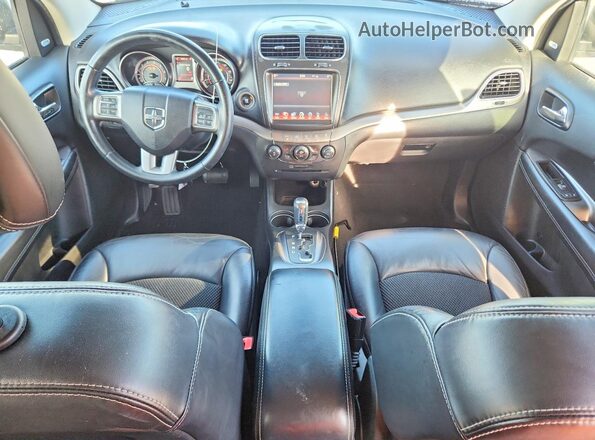 3C4PDCGG6GT146245 2016 DODGE JOURNEY Белый Вид панели приборов
