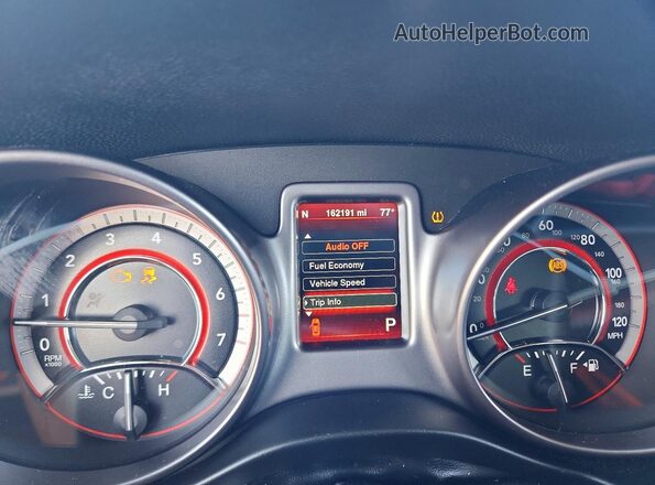 3C4PDCGG6GT146245 2016 DODGE JOURNEY Белый Вид щитка приборов